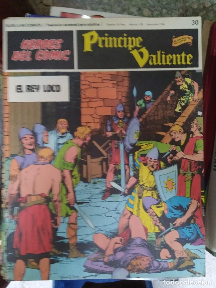 C&oacute;mics: Pr&iacute;ncipe Valiente N&ordm; 30 (H&eacute;roes del Comic) - Harold Foster - Foto 1