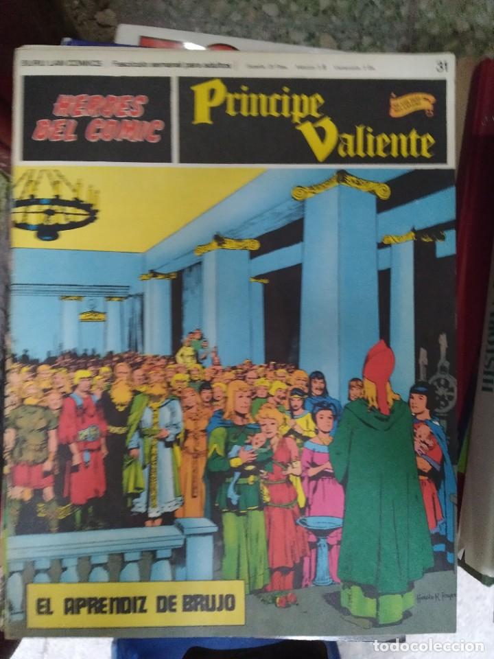 C&oacute;mics: Pr&iacute;ncipe Valiente N&ordm; 31 (H&eacute;roes del Comic) - Harold Foster - Foto 1