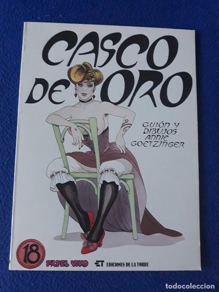 C&oacute;mics: CASCO DE ORO - ANNIE GOETZINGER - EDICIONES DE LA TORRE (MBE) - Foto 1