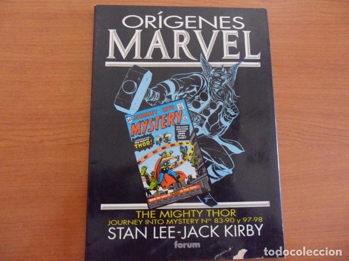 C&oacute;mics: origenes marvel - the migthy thor - stan lee/jack kirby - forum - Foto 1