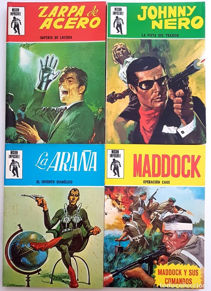 C&oacute;mics: COLECCION MISION IMPOSIBLE N&ordm; 4 MADDOCK OPERACION CAOS EDITORIAL EUREDIT 1970 - Foto 1
