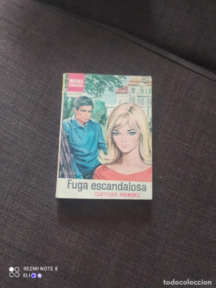 Comics: FUGA ESCANDALOSA Clotilde Mendez minilibros serie rosa editorial bruguera