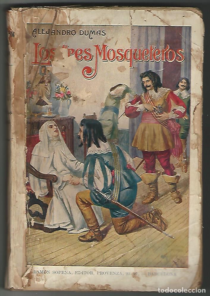 C&oacute;mics: Sopena. Biblioteca. Alejandro Dumas. Mosqueteros. - Foto 1