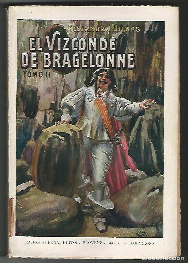 C&oacute;mics: Sopena. Biblioteca. Alejandro Dumas. Bragelonne. 2. - Foto 1