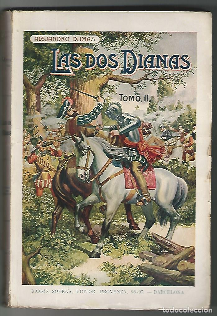 C&oacute;mics: Sopena. Biblioteca. Alejandro Dumas. Dianas. 2. - Foto 1