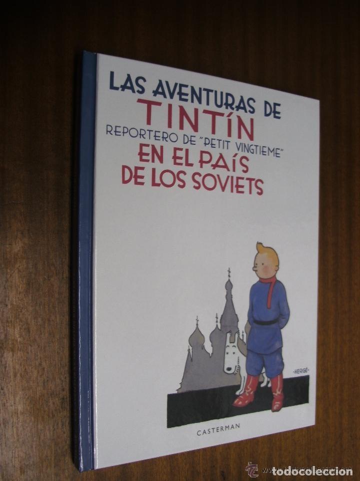 C&oacute;mics: TINTIN EN EL PAIS DE LOS SOVIETS BLANCO Y NEGRO VERSI&Oacute;N ORIGINAL CASTERMAN 2003 - Foto 1