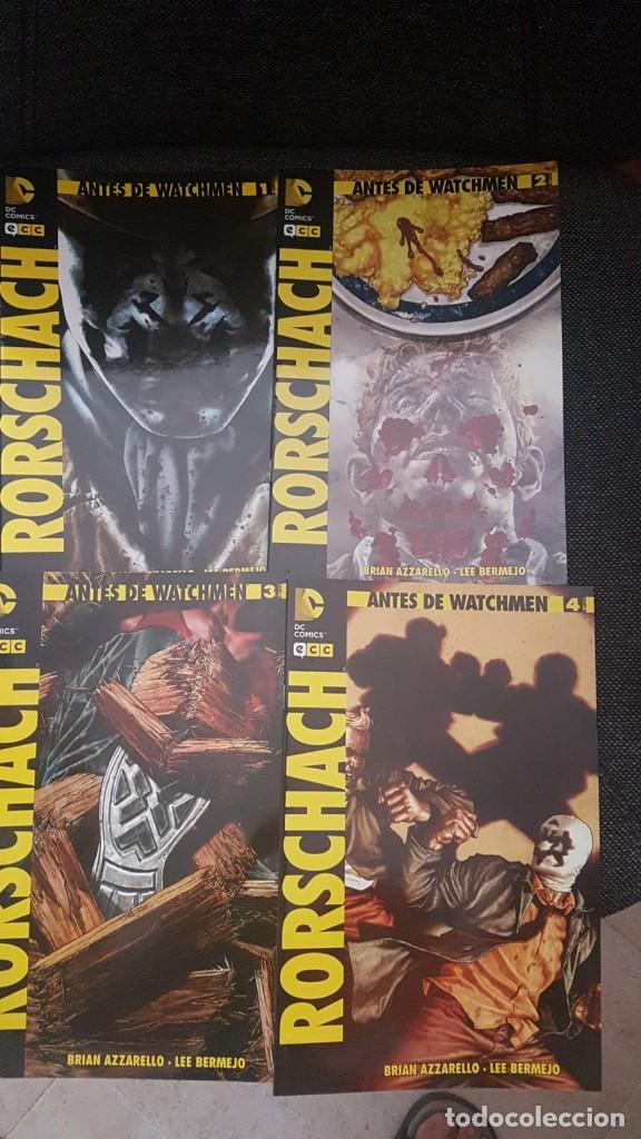 C&oacute;mics: ANTES DE WATCHMEN: RORSCHACH (COMPLETA 4 N&Uacute;MEROS) - ECC - Foto 1