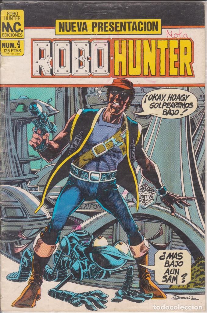C&oacute;mics: C&Oacute;MIC ROBO HUNTER N&ordm; 4 M.C. EDICIONES / EAGLE ( U.K.) 1986 COLOR - Foto 1