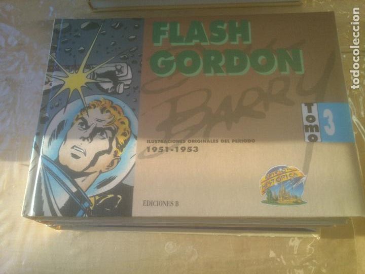 C&oacute;mics: FLASH GORDON EDICION HISTORICA COMPLETA 9 TOMOS EDICIONES B - Foto 4