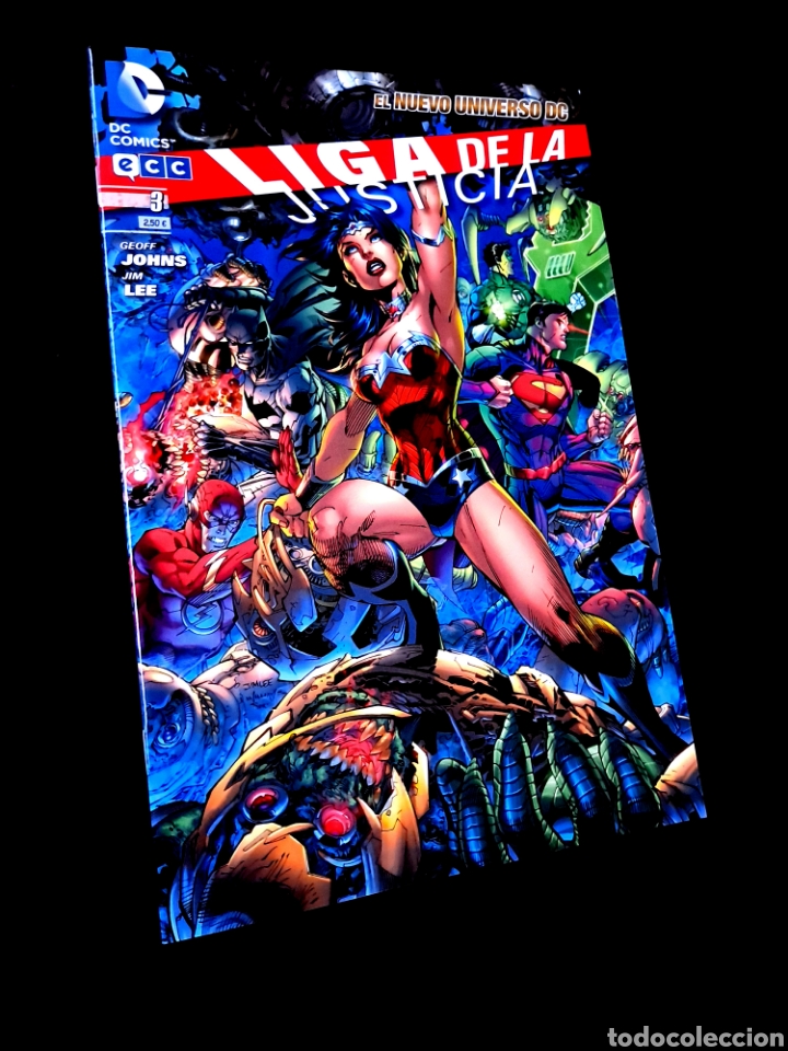C&oacute;mics: DE KIOSCO LIGA DE LA JUSTICIA 3 COMICS ECC DC - Foto 1