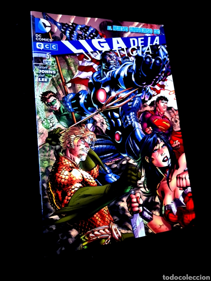 C&oacute;mics: DE KIOSCO LIGA DE LA JUSTICIA 5 COMICS ECC DC - Foto 1