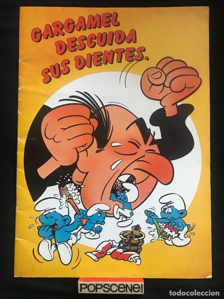 C&oacute;mics: COMIC - LOS PITUFOS - GARGAMEL DESCUIDA SUS DIENTES - LACER - 1983 - Foto 1