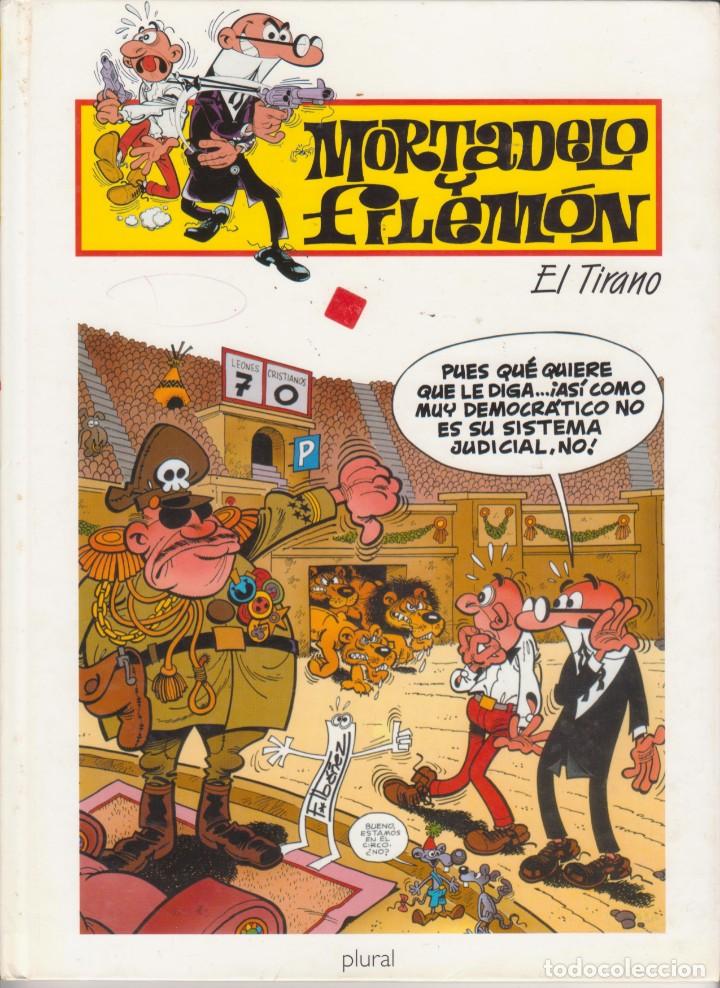 C&oacute;mics: COMIC, MORTADEL Y FILEM&Oacute;N, EL TIRANO, ED. PLURAL. ENCUAD. CARTON&Eacute; - Foto 1