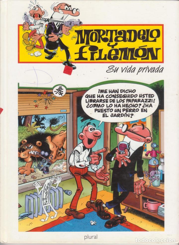 C&oacute;mics: COMIC, MORTADEL Y FILEM&Oacute;N, SU VIDA PRIVADA, ED. PLURAL. ENCUAD. CARTON&Eacute; - Foto 1