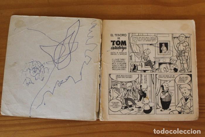 C&oacute;mics: EL TESORO DE TOM CARALARGA, M. BA&Ntilde;OLAS. COLECCION PIRULO PLAN 1968 - Foto 2
