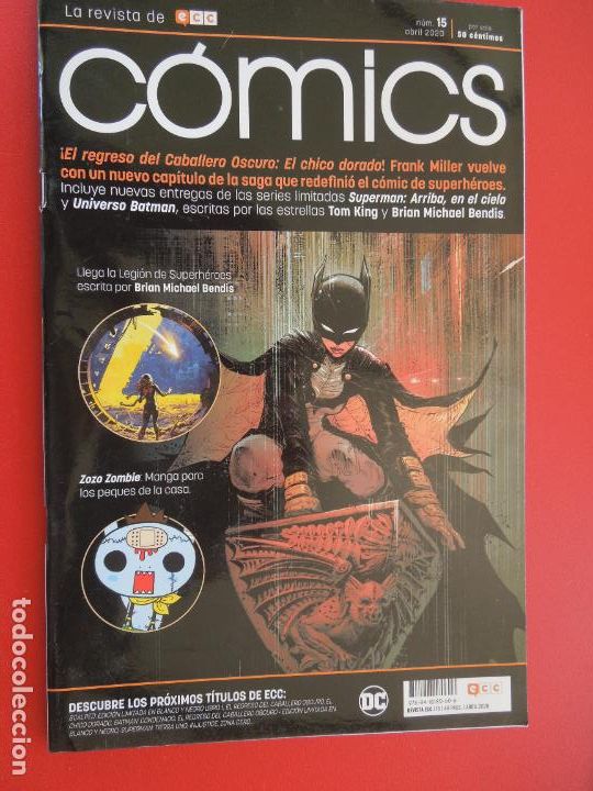 C&oacute;mics: COMICS EL REGRESO DEL CABALLERO OSCURO , EL CHICO DORADO N&ordm; 15 04-2020