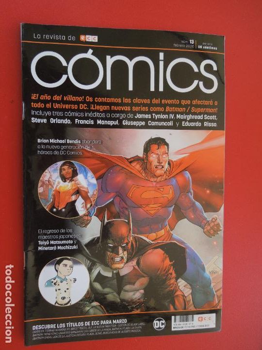 C&oacute;mics: COMICS - EL A&Ntilde;O DEL VILLANO N&ordm; 13 02-2020 LA REVISTA DE ECC-DC