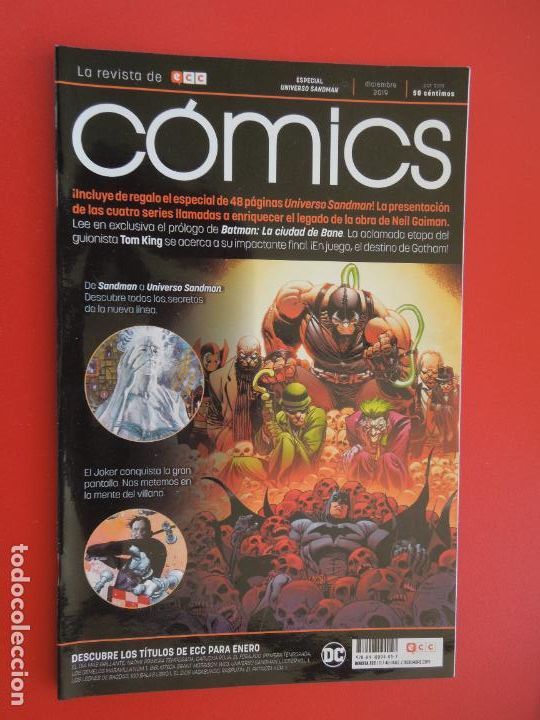 C&oacute;mics: COMICS - BATMAN LA CIUAD DE BANE 12--2019 LA REVISTA DE ECC-DC - Foto 1