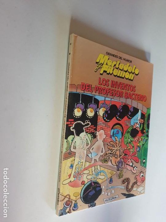 C&oacute;mics: MORTADELO Y FILEMON LOS INVENTOS DEL PROFESOR BACTERIO. ED. PRIMERA PLANA 1978 - Foto 1