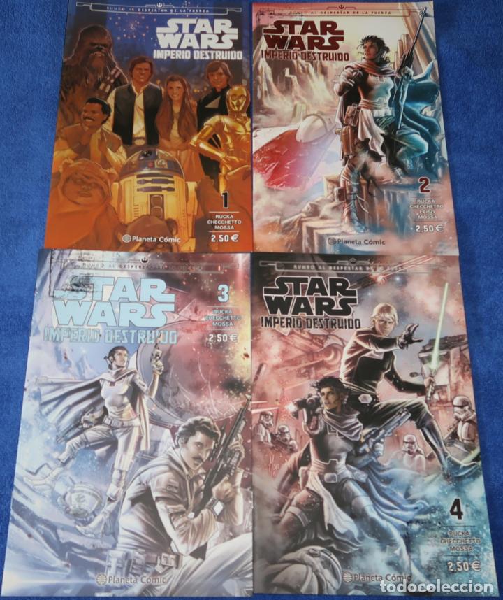 C&oacute;mics: Imperio Destruido - Star Wars - Panini Comics (2015) &iexcl;Completa! - Foto 1