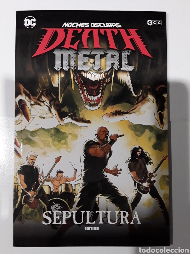 Fumetti: Noches oscuras. Death metal 5. Sepultura (R&uacute;stica) - ECC c&oacute;mics