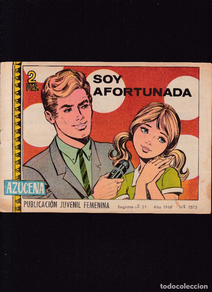 C&oacute;mics: AZUCENA - N&ordm; 1075 - SOY AFORTUNADA - EDICIONES TORAY 1968 - Foto 1