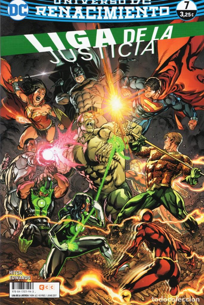 C&oacute;mics: LIGA DE LA JUSTICIA N&ordm; 62 RENACIMIENTO N&ordm; 7 - ECC - IMPECABLE - Foto 1