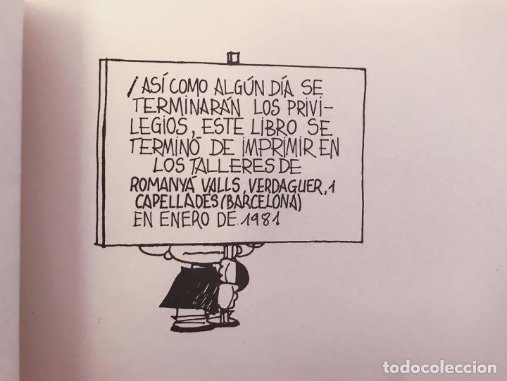 C&oacute;mics: MAFALDA N&ordm;10 - LUMEN 1981 - QUINO - Foto 3