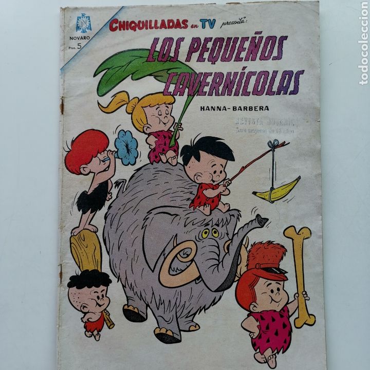 C&oacute;mics: C&oacute;mic los peque&ntilde;os cavern&iacute;colas n&ordm;19 1965 Hanna Barbera - Foto 2