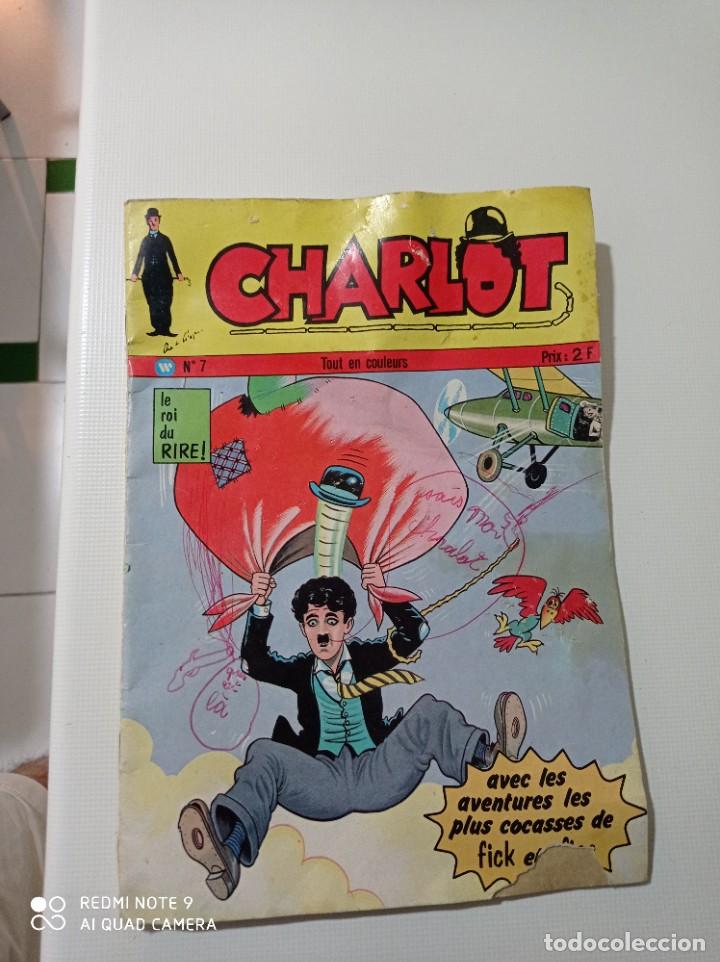 C&oacute;mics: Antiguo TBO de Charlot escrito en frances - Foto 1