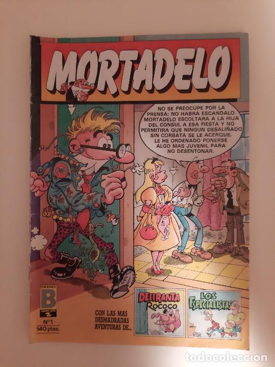C&oacute;mics: Mortadelo n&uacute;mero 1- 1987 Ediciones B - Foto 1