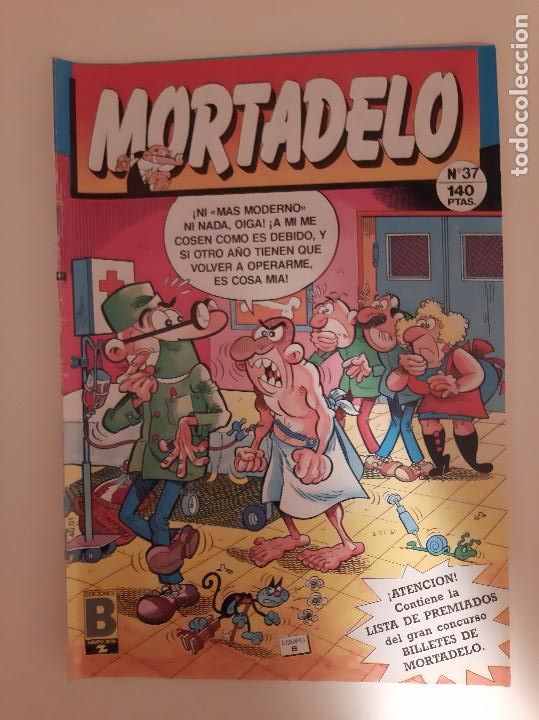 C&oacute;mics: Mortadelo n&uacute;mero 37 1987 Ediciones B - Foto 1