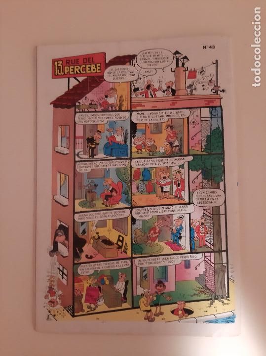 C&oacute;mics: Mortadelo n&uacute;mero 43 1987 Ediciones B - Foto 2