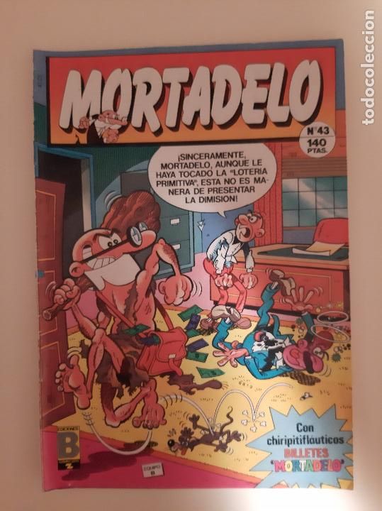 C&oacute;mics: Mortadelo n&uacute;mero 43 1987 Ediciones B - Foto 1