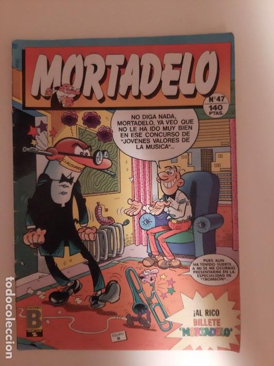 C&oacute;mics: Mortadelo n&uacute;mero 47 1987 Ediciones B - Foto 1