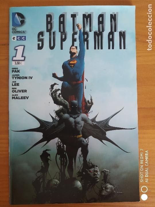 C&oacute;mics: BATMAN SUPERMAN N&ordm; 1 - DC - ECC (7M) - Foto 1