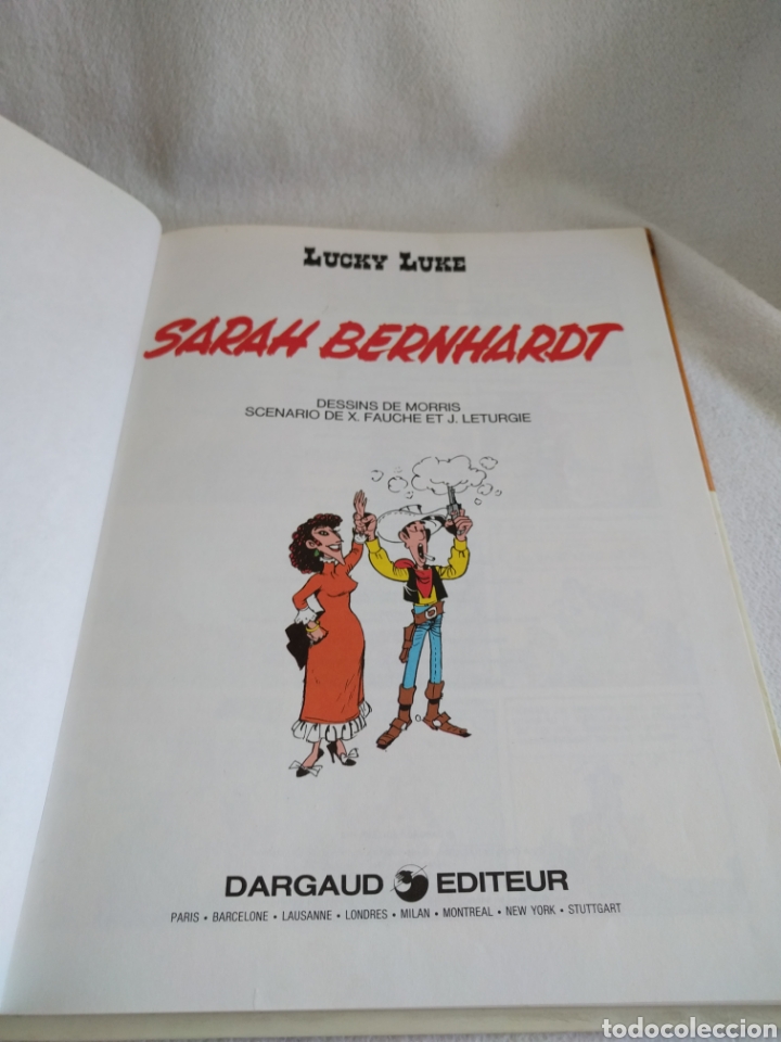 C&oacute;mics: Sarah Bernhardt. Lucky Luke. Dargaud. - Foto 3