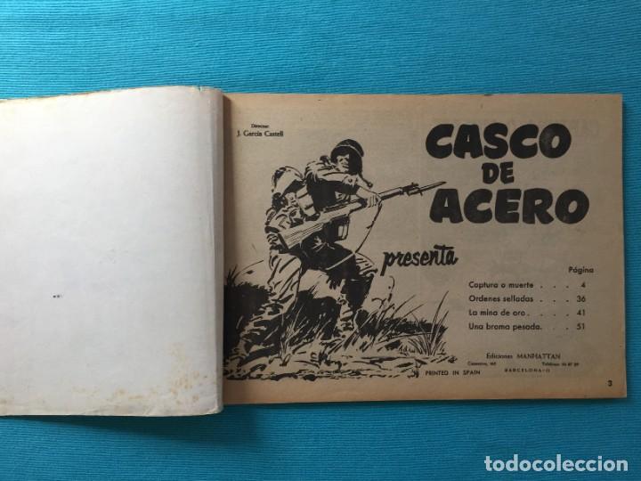 C&oacute;mics: Casco de Acero n&ordm; 18 (1962, Ediciones Manhattan) - Foto 2