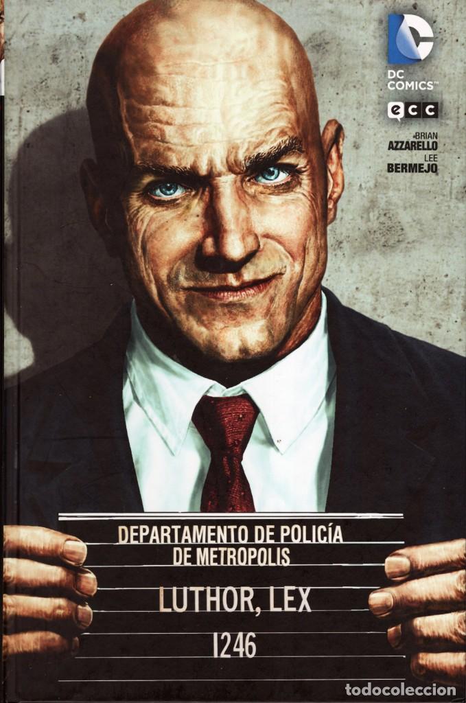 C&oacute;mics: LEX LUTHOR (BRIAN AZZARELLO / LEE BERMEJO) ECC - CARTONE - IMPECABLE - MTFA - Foto 1