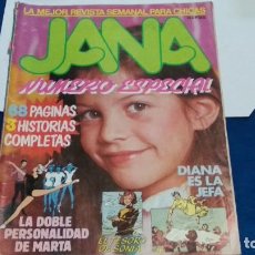 Cómics: JANA. LA MEJOR REVISTA SEMANAL PARA CHICAS. NUMERO ESPECIAL. SARPE 1983