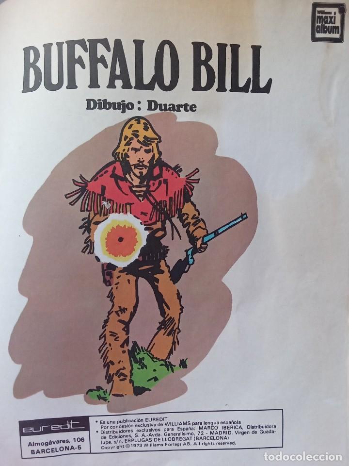 C&oacute;mics: COMIC COLECCION MAXI ALBUM BUFFALO BILL EDITORIAL EUREDIT - Foto 2
