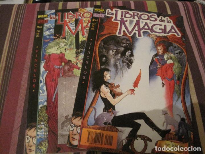 C&oacute;mics: COMIC LOS LIBROS DE LA MAGIA VINCULOS 2 TOMOS RIEBER GROSS ZINCO DC - Foto 1