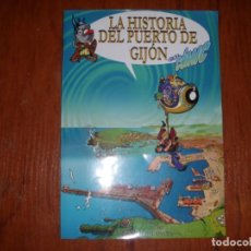 Cómics: COMIC LA HISTORIA DEL PUERTO DE GIJÓN ISAAC DEL RIVERO. Lote 276966738