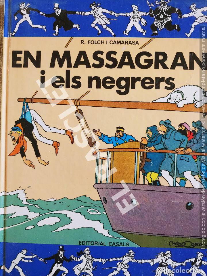 C&oacute;mics: ANTIC COMIC - EN MASSAGRAN I ELS NEGRERS - EDITORIAL CASALS - EN CATAL&Aacute;N - Foto 1