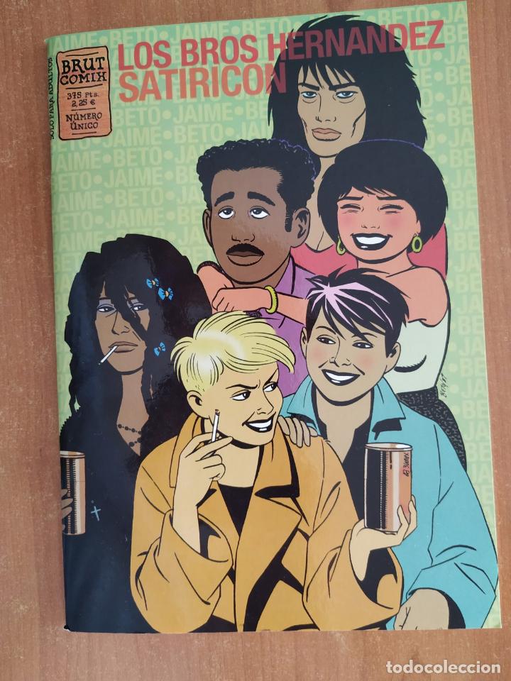 C&oacute;mics: SATIRICON. Los Bros Hernandez. Brut Comix Historias Completas. La C&uacute;pula. - Foto 1