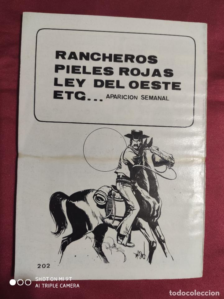 C&oacute;mics: SHERIFF. N&ordm; 202. EL BUHONERO. VILMAR EDICIONES. - Foto 2