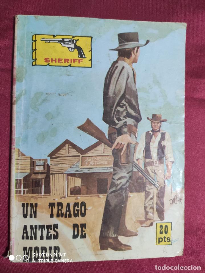 C&oacute;mics: SHERIFF. UN TRAGO ANTES DE MORIR. VILMAR EDICIONES. - Foto 1