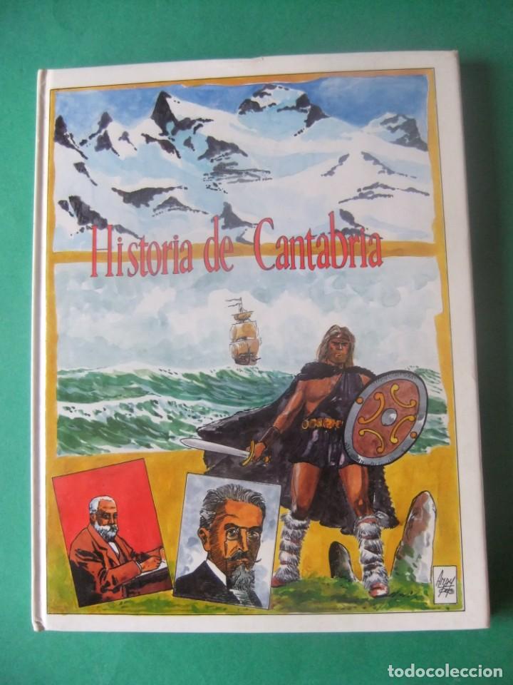 C&oacute;mics: HISTORIA DE CANTABRIA EDICIONES LIBRERIA DE ESTUDIO 1990 - Foto 1