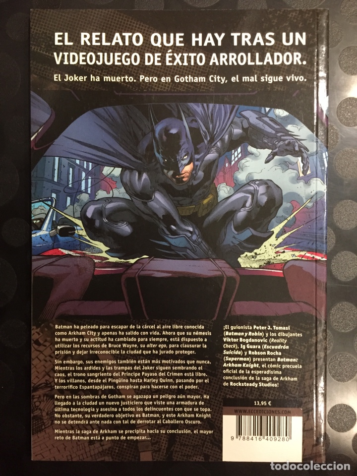 C&oacute;mics: BATMAN ARKHAM KNIGHT N.1 PRECUELA ECC DC COMICS ( 2015/2016 ) - Foto 2