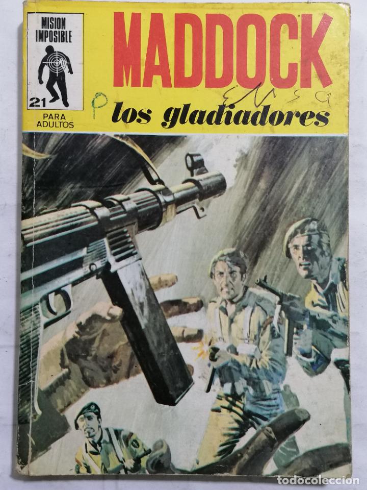 C&oacute;mics: MADDOCK - LOS GLADIADORES, COLECCION MISION IMPOSIBLE, N&ordm; 21 - Foto 1